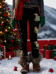 Women's Christmas Dachshunds Leggings