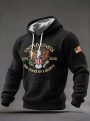 Men's 250 Print Casual Hoodie