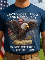 Men's 250 Printed Casual T-Shirt