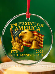 250th Anniversary Acrylic Ornament