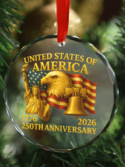 250th Anniversary Acrylic Ornament