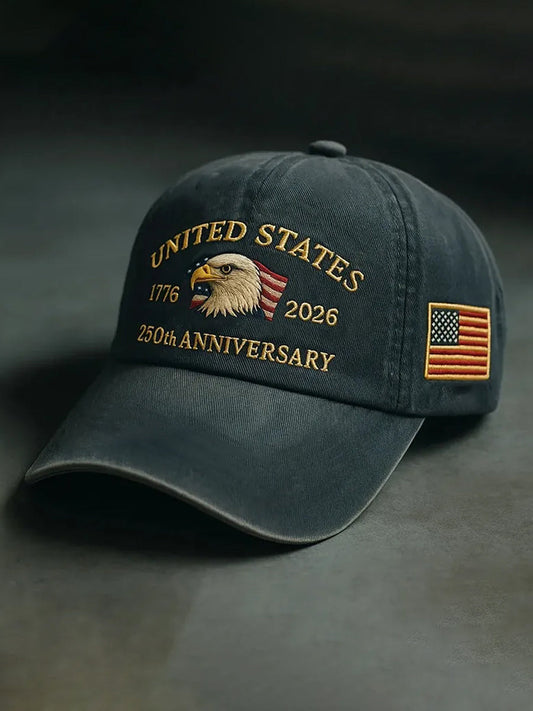 Unisex 250th Anniversary Embroidered Hat