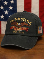Unisex 250th Anniversary Embroidered Hat