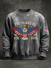 Men's 250 Years Of 1776-2026 Print Sweatshirt