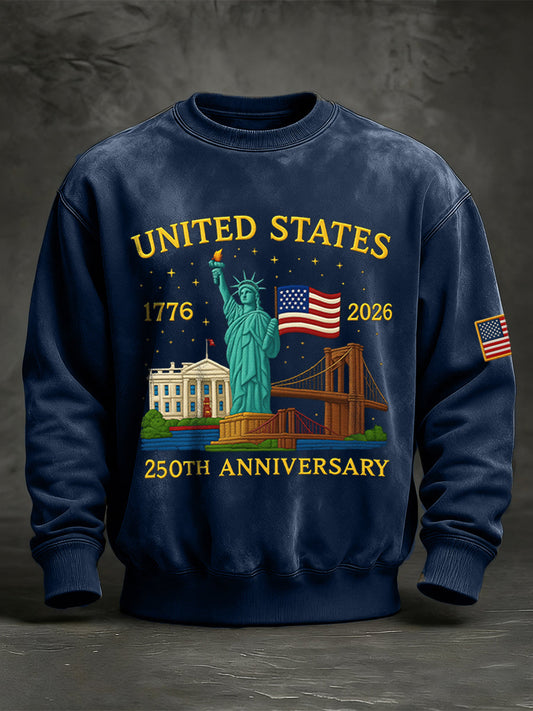 Men's 250th Anniversary Print Sweatshirt