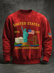 Men's 250th Anniversary Print Sweatshirt