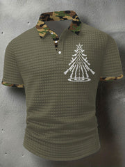 Men's Funny Pew Lover Veteran Printed Casual Tops
