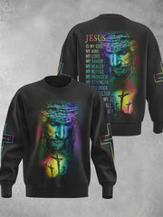 Men's Jesus Is My Everything Christian Sweatshirt