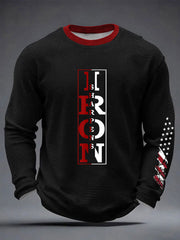 Men's Iron Sharpens Iron Waffle Long Sleeve T-Shirt