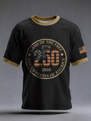 Men's 250th Anniversary Print T-Shirt