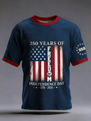 Men's 250th Anniversary Print T-Shirt