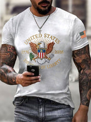 Men's 250 Printed Casual T-Shirt