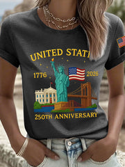 Women's 250th Anniversary Print T-Shirt