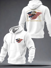 Men's 250 Print Casual Hoodie