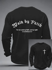 Men's Faith Waffle Top