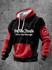 Men's 250th Anniversary Print Casual Hoodie