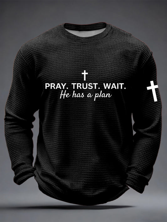 Men's Faith Waffle Top