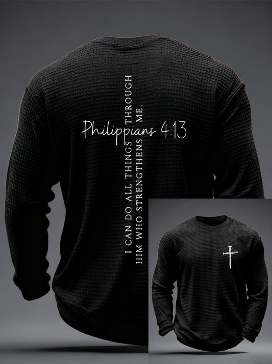 Men's Faith Waffle Top