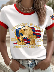 Women's 250th Anniversary Print Vintage T-Shirt