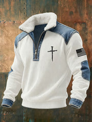 Men's Faith Print Sweatshirt