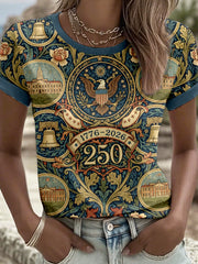 Women's 250th Anniversary Print T-Shirt