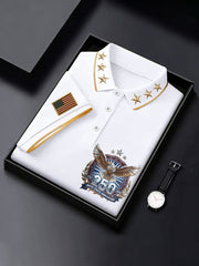 Men's 250 years flag tops