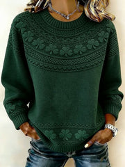 Women's St. Patrick's Day Printed Sweatshirt