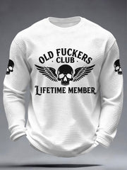 Men's Old Fuckers Club Waffle T-Shirts