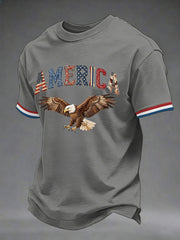 Men's Freedom Legacy 1776-2026 Printed Casual T-Shirt