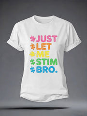 Women's Autism Acceptance Autism Awareness T-shirt