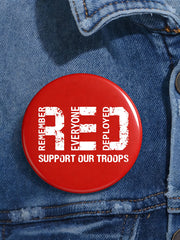 Red Friday Printed Badge