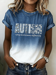 Women's Autism Awareness T-shirt