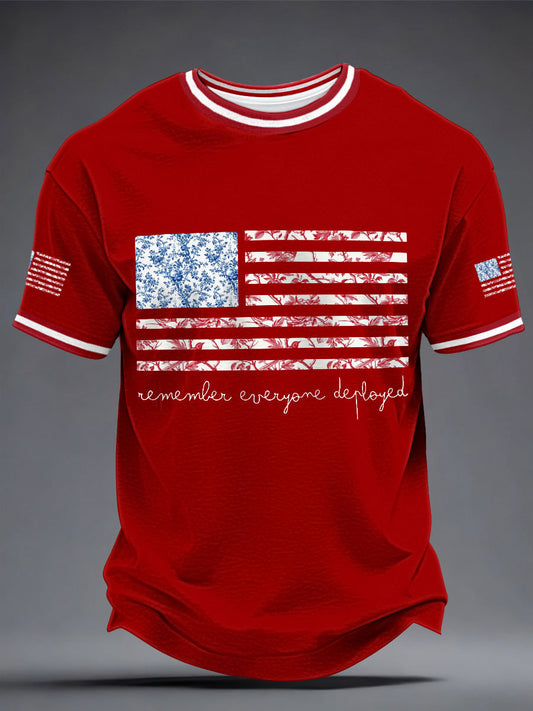 Men's Wear I wear red on Friday T-shirts