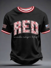 Men's Wear I wear red on Friday T-shirts