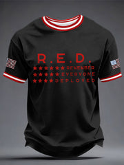 Men's Wear I wear red on Friday T-shirts