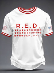Men's Wear I wear red on Friday T-shirts