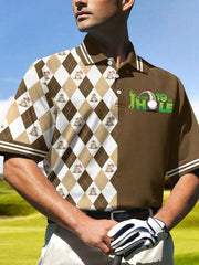 Men's The19th Hole Golf Printed Shirt