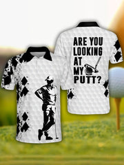 Men's Golf Printed Shirt