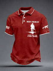Men's 'Red Friday Until They All Come Home' Tops