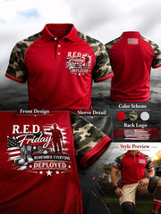 Men's 'Red Friday Remember Everyone Deployed' Tops