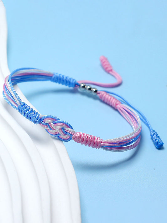 Trans Pride Woven Bracelet