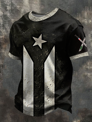 Men's Puerto Rico Printed short sleeves t-shirt