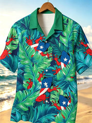 Men's Puerto Rico Vacation Waffle Shirt