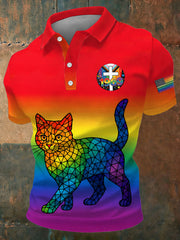 Men's 57th Birthday Gift For Rainbow Pride Month Short Sleeve Top