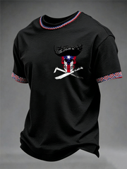 Men's Puerto Rico Printed short sleeves t-shirt