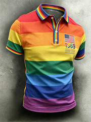 Men's Pride Month Printed Shirt