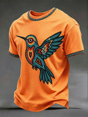 Men's Indigenous Hummingbird Art T-shirts