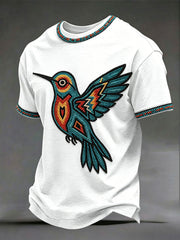 Men's Indigenous Hummingbird Art T-shirts