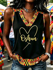 Women's Odunde Festival Printed Vest Top
