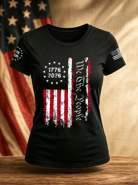 Women's America 1776-2026 T-Shirt